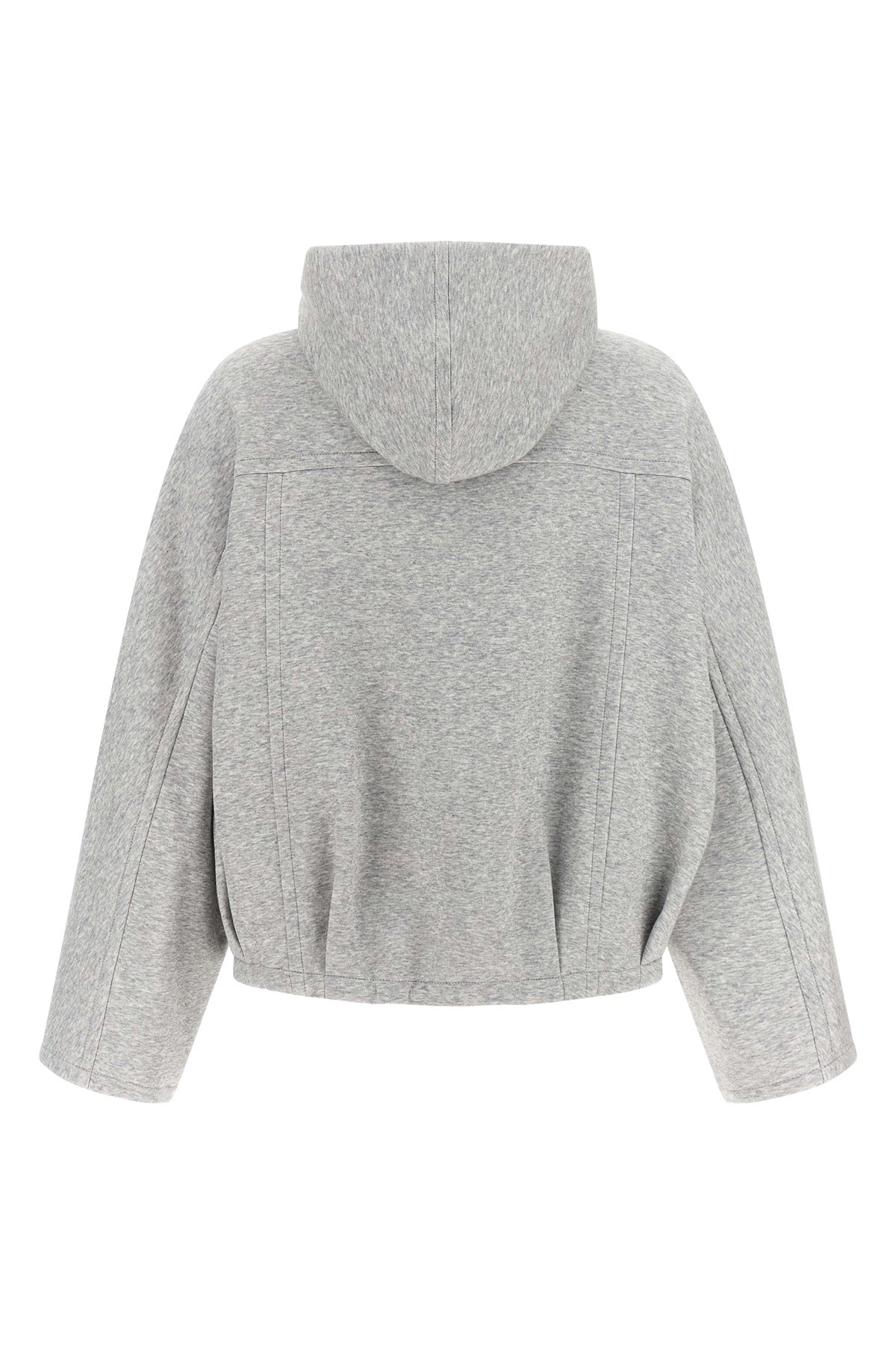 brunello cucinellis grey mélange hoodie redefines everyday luxury through a str
