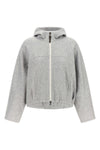 brunello cucinellis grey mélange hoodie redefines everyday luxury through a str