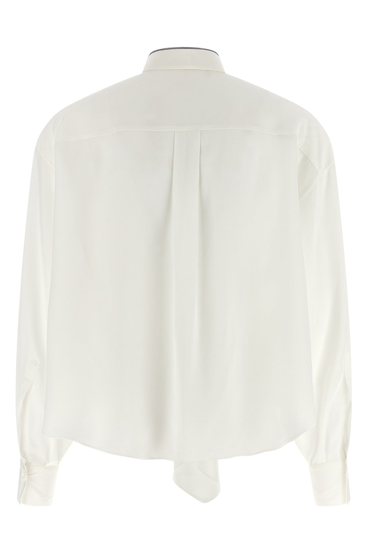 light silk shirt