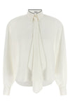 light silk shirt