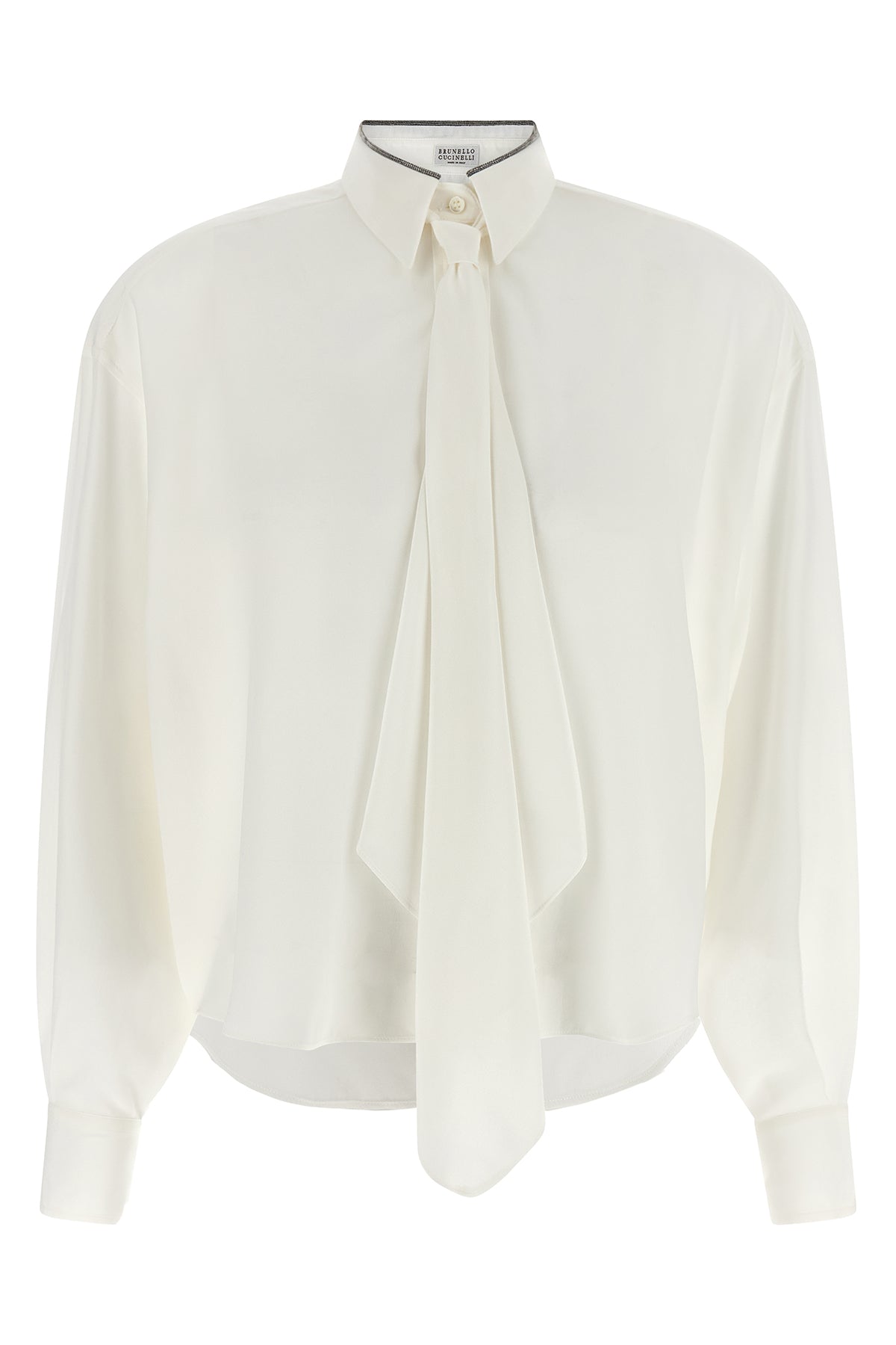 light silk shirt