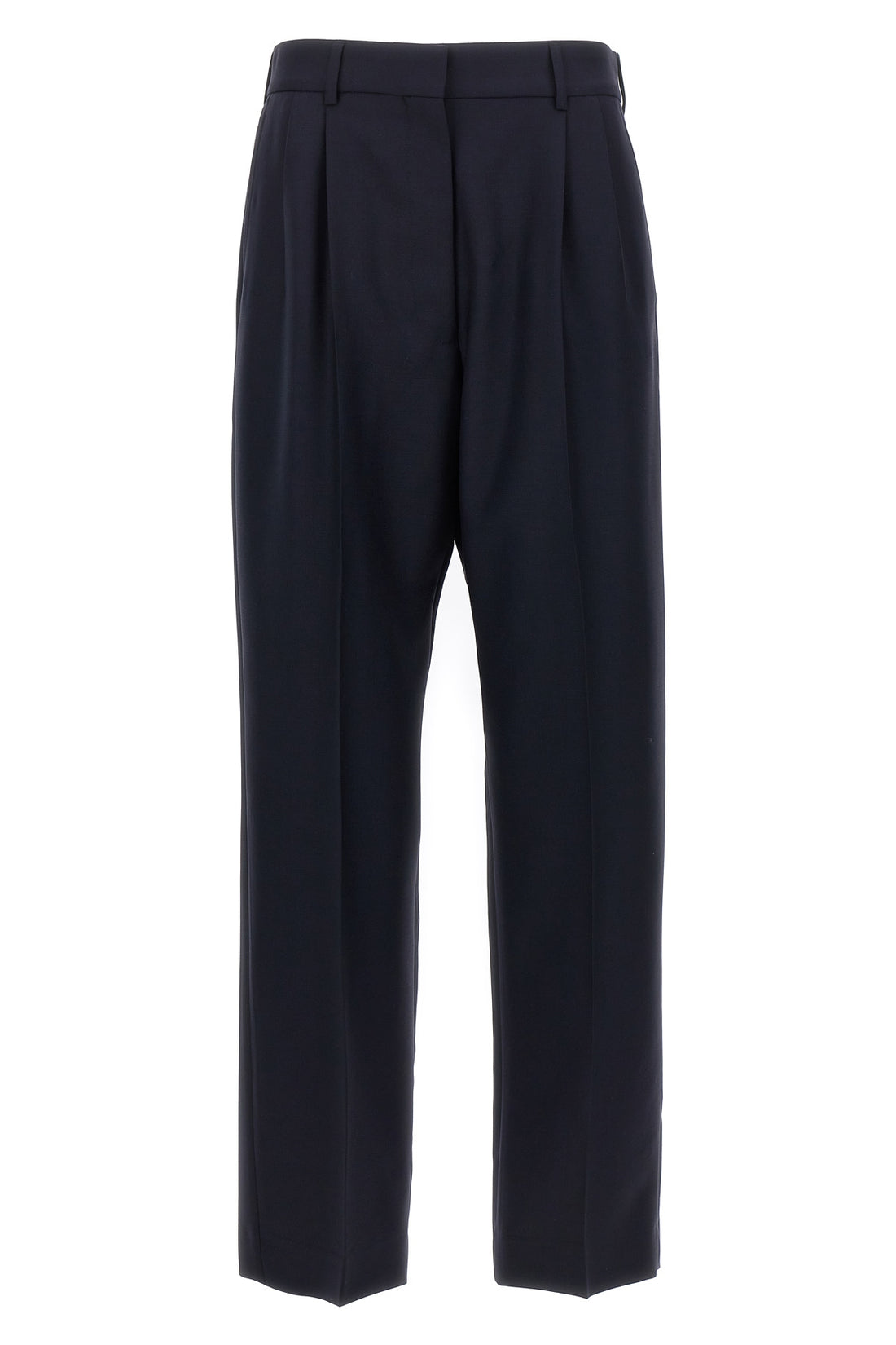 BLAZÉ MILANO 4 first class navy fox wool and mohair pants