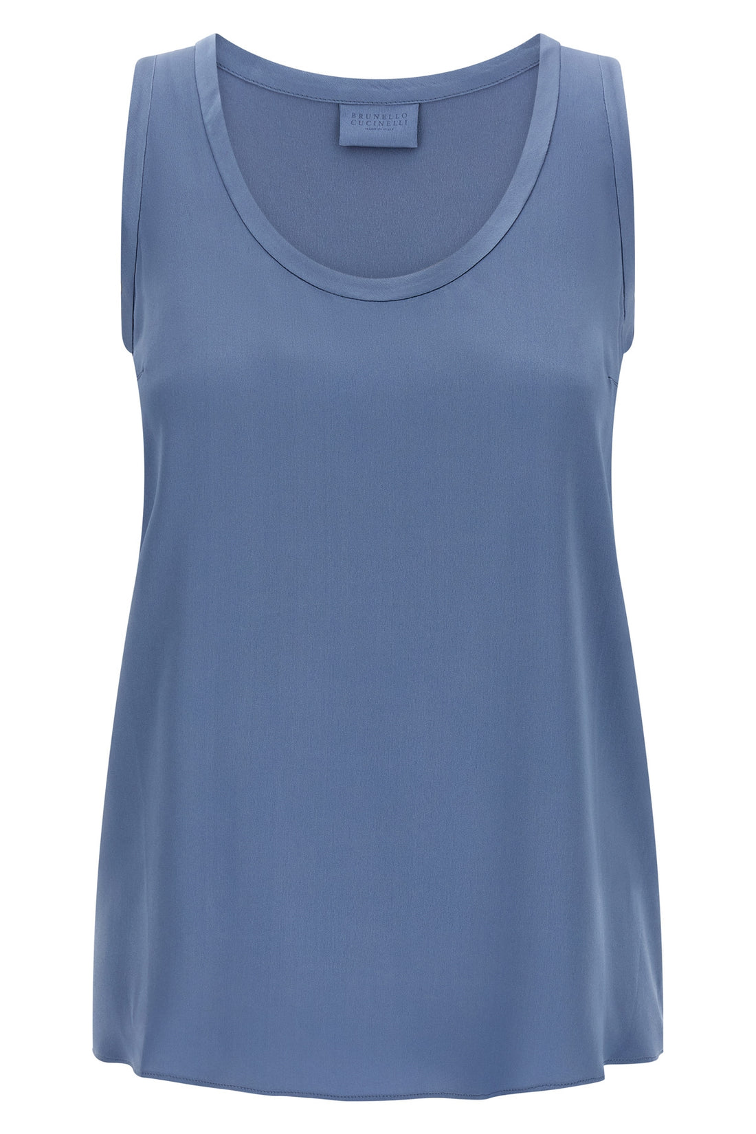 BRUNELLO CUCINELLI S stretch silk satin top