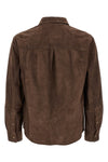 suede overshirt