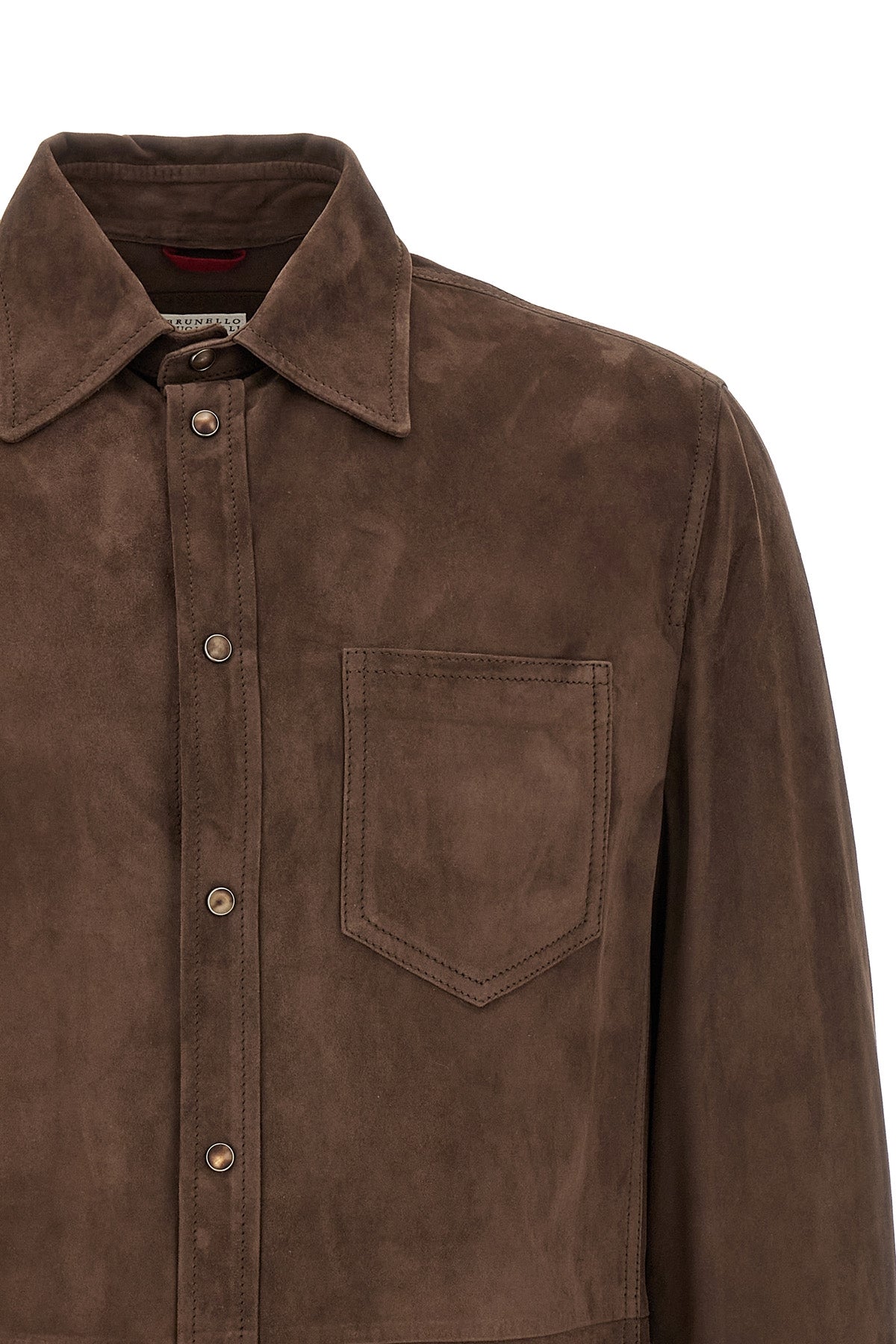 suede overshirt