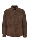 suede overshirt