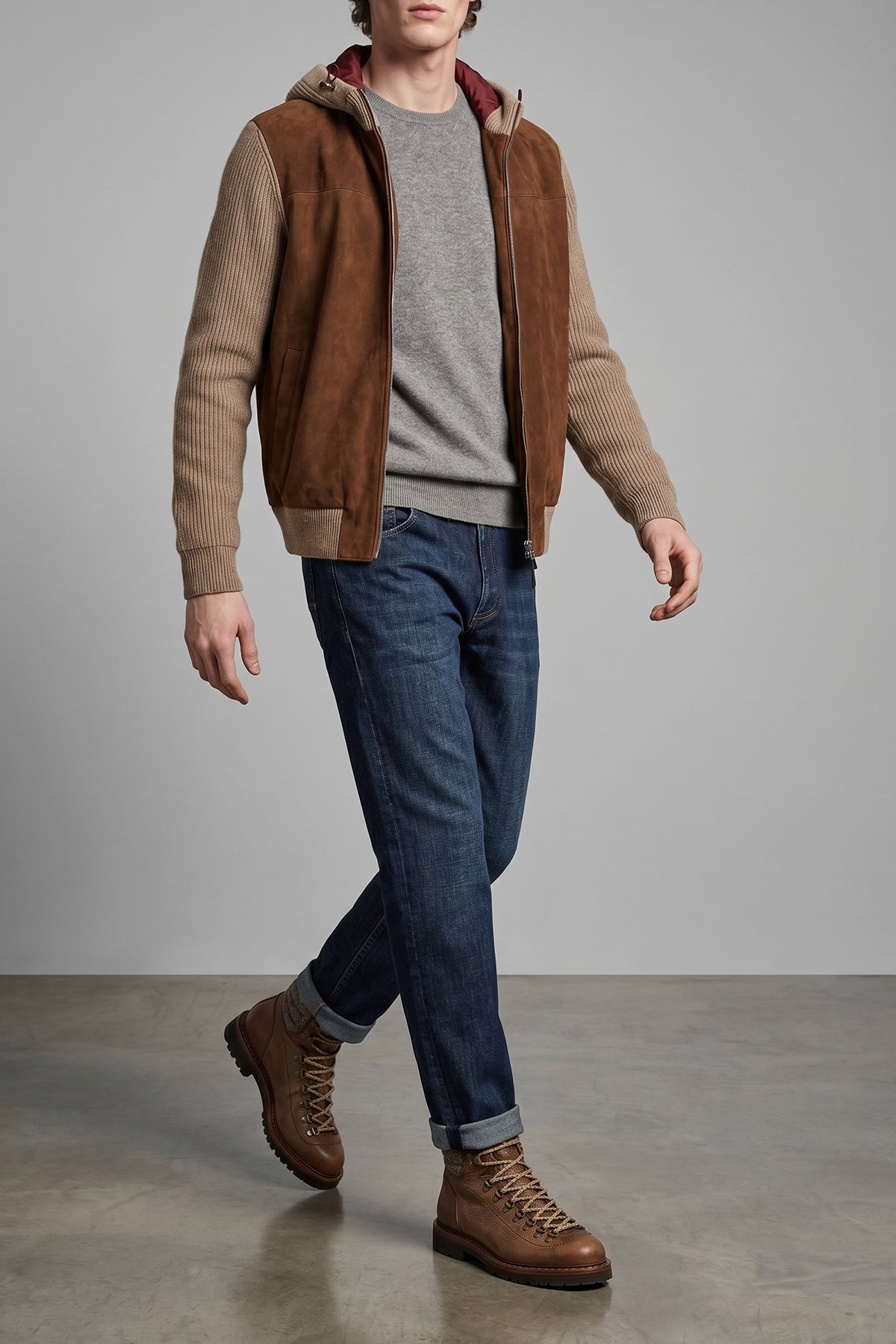 brunello cucinellis bomber jacket defines contemporary luxury through a sophist