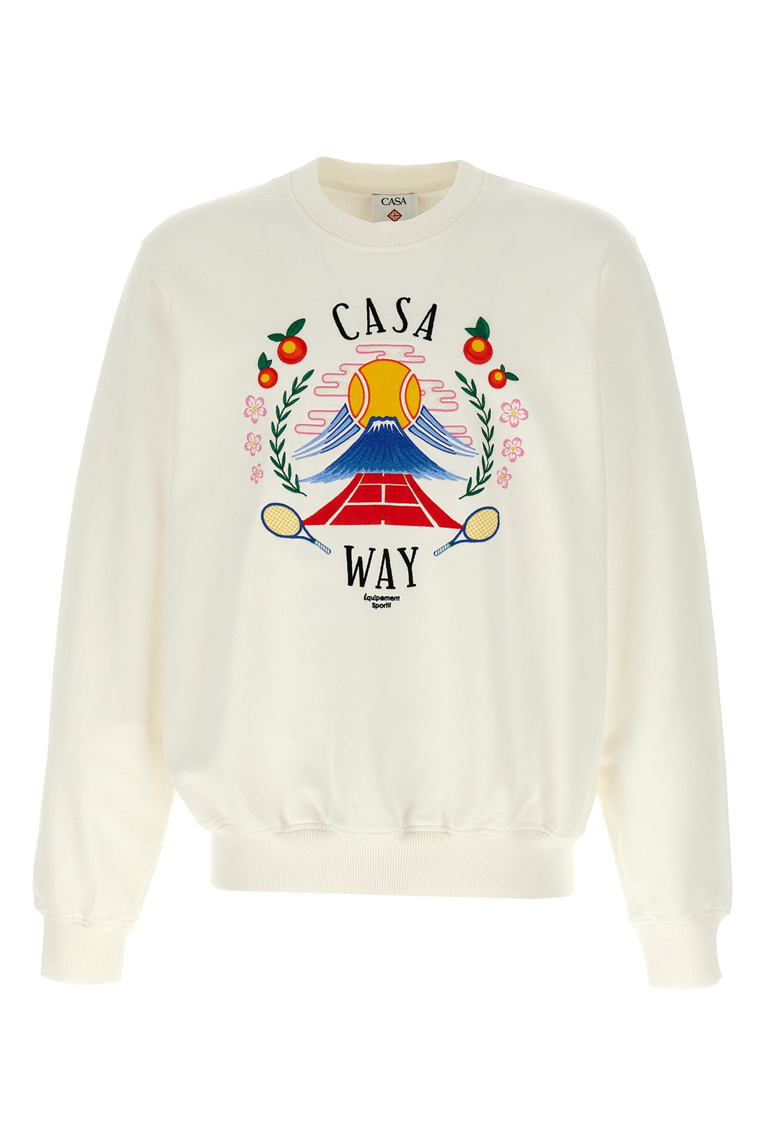 CASABLANCA M casa way mountain cotton sweatshirt