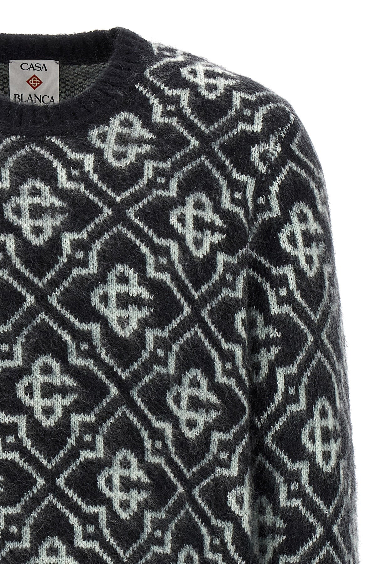 monogram mohair sweater