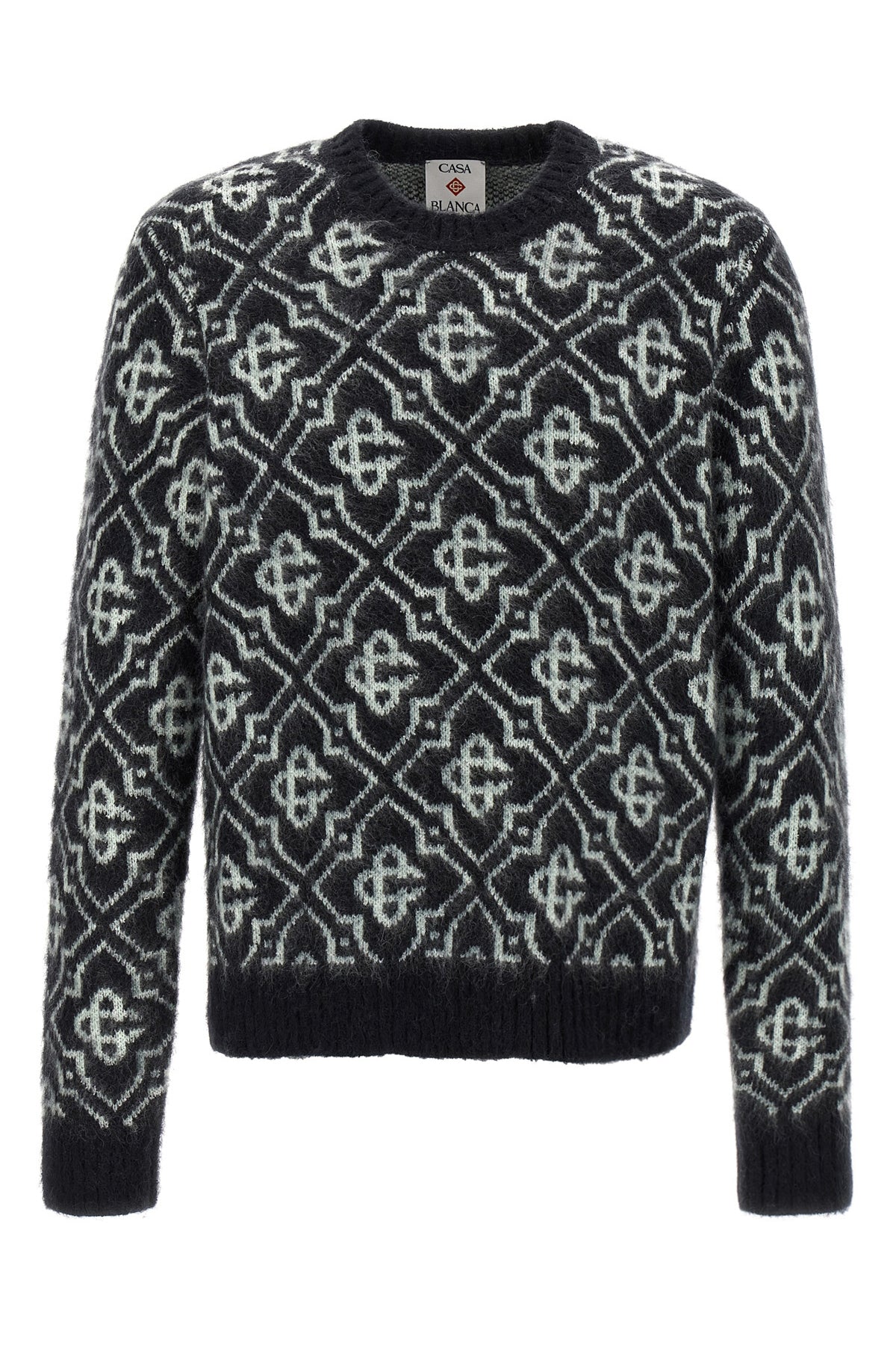 monogram mohair sweater