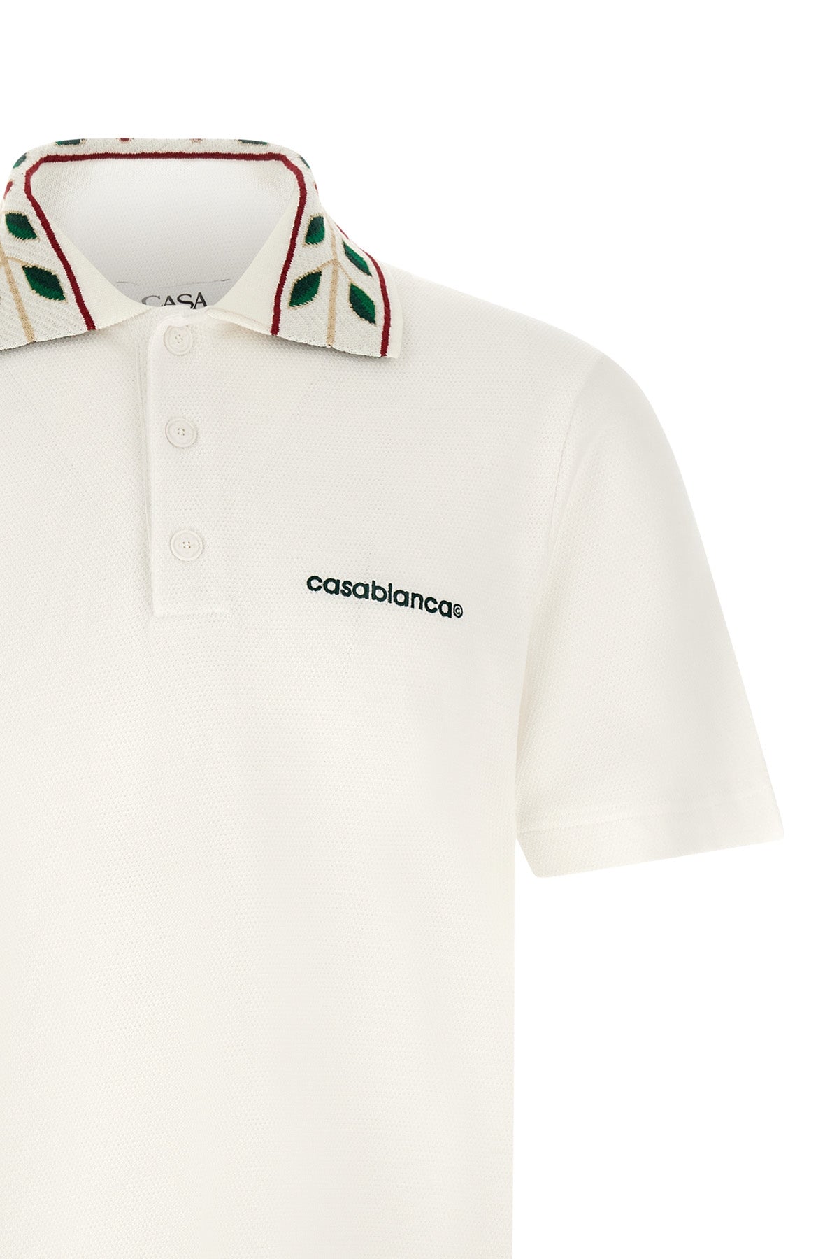 the casablanca short-sleeved polo shirt