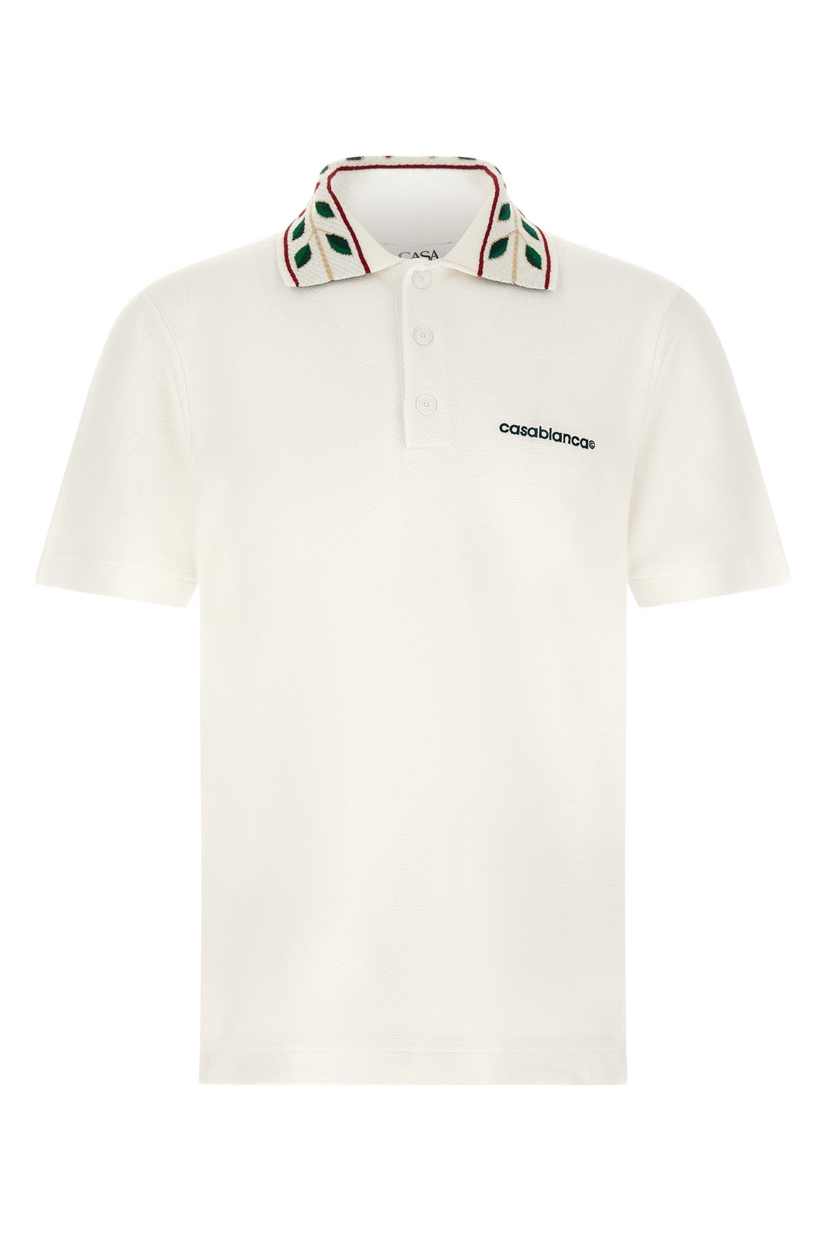 the casablanca short-sleeved polo shirt