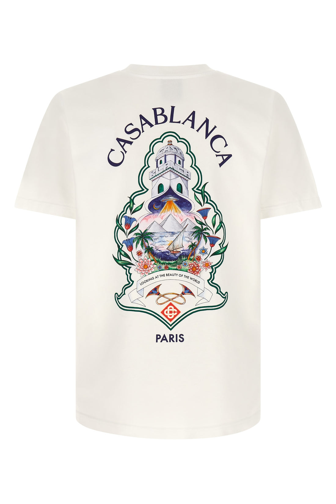 CASABLANCA L the classic casablanca hotel emblem t-shirt