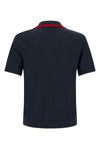 the casablanca merino track polo shirt
