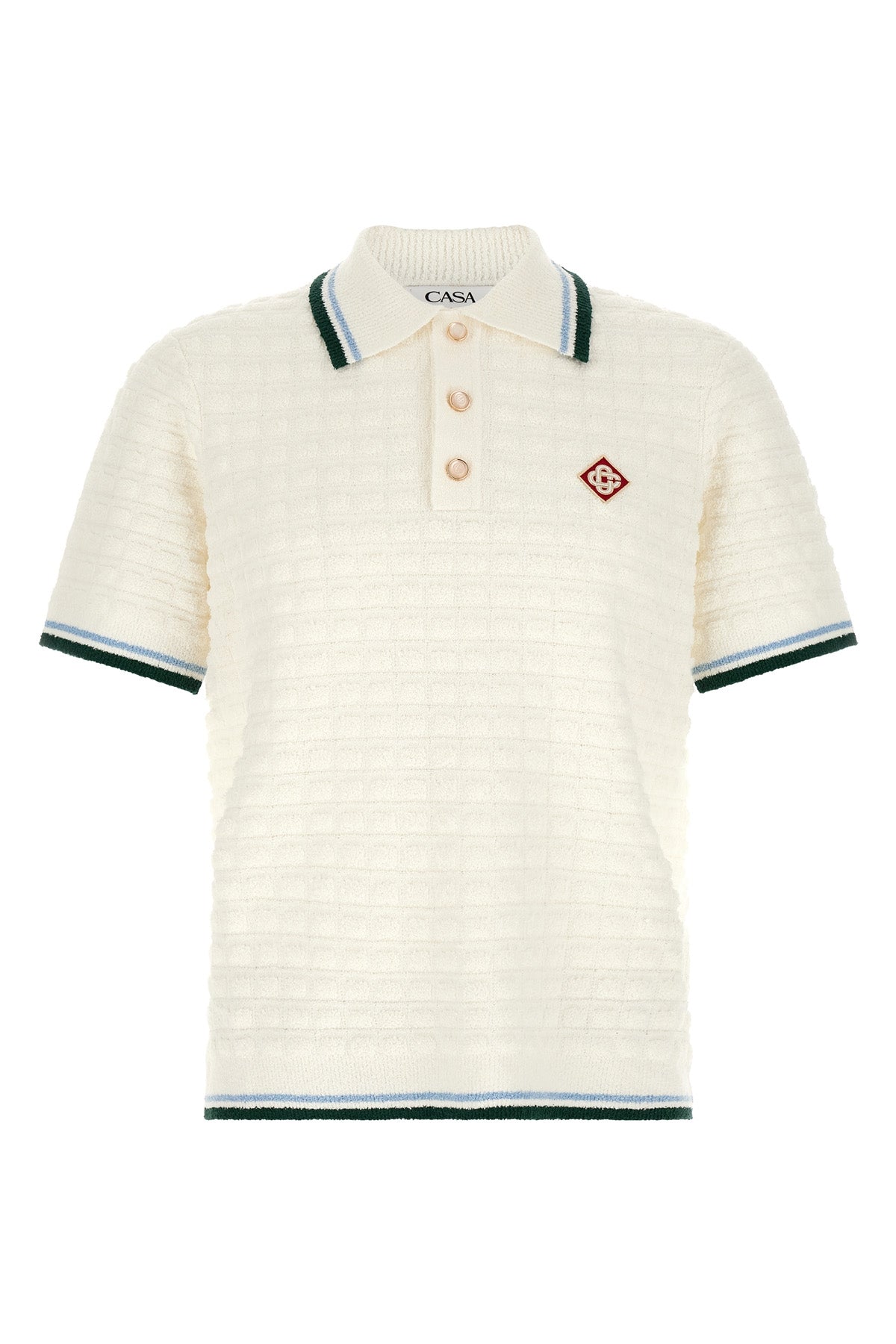 the casablanca short-sleeved polo shirt