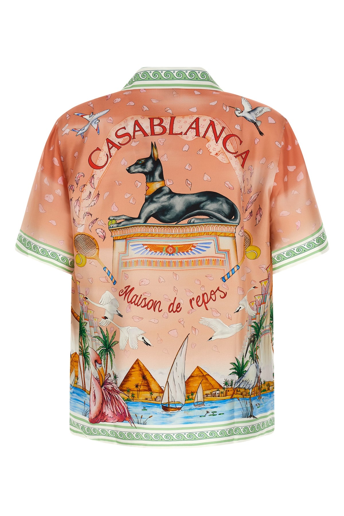 the casablanca short-sleeved shirt