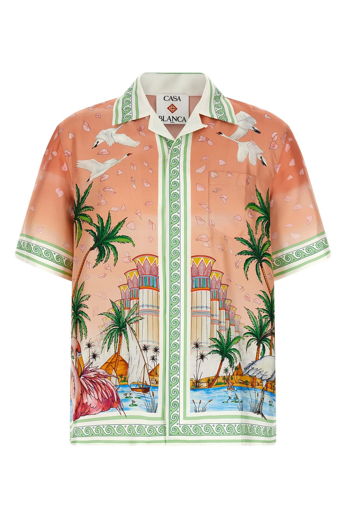 the casablanca short-sleeved shirt