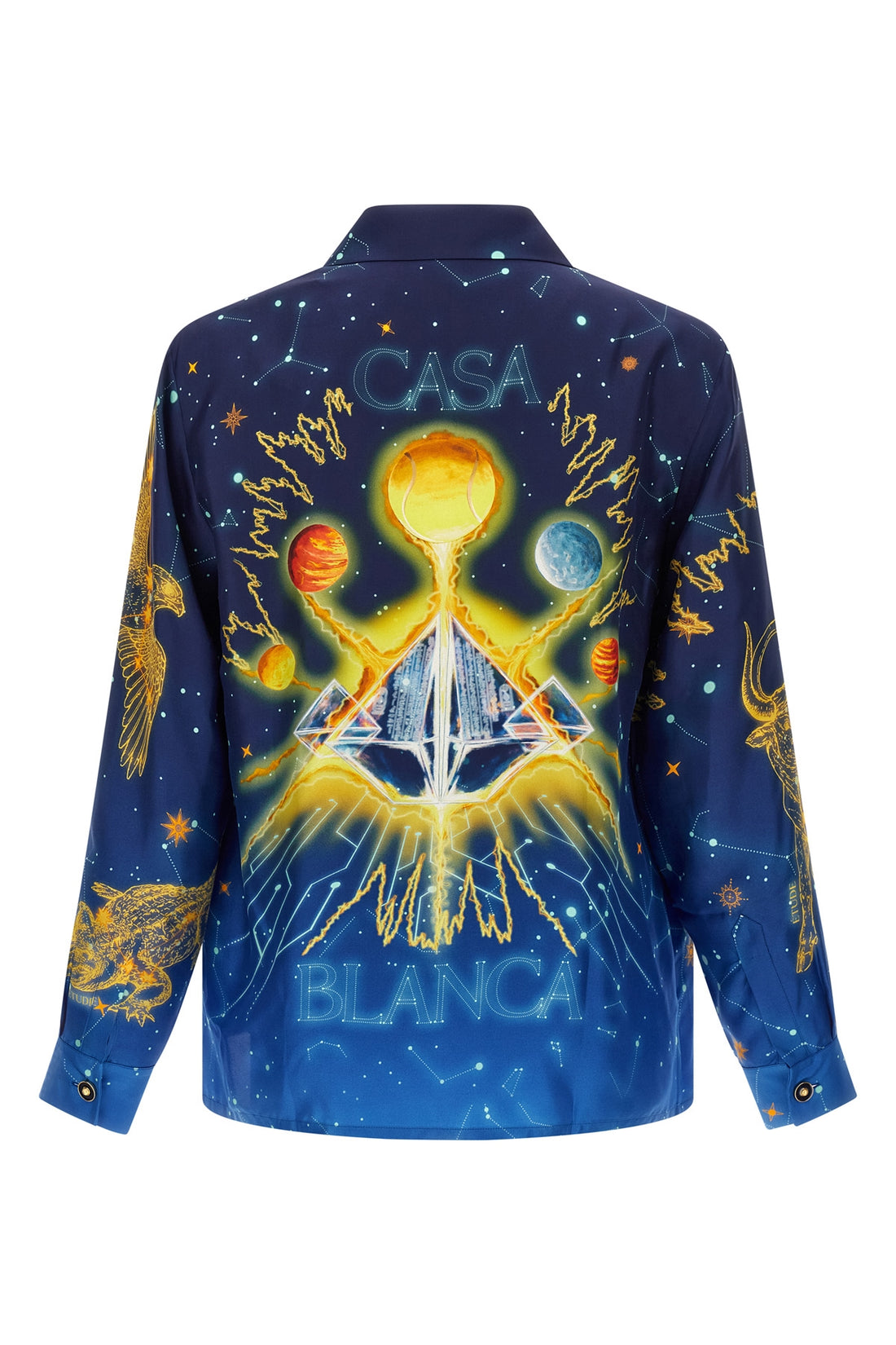 CASABLANCA L the casablanca astrology long-sleeved shirt