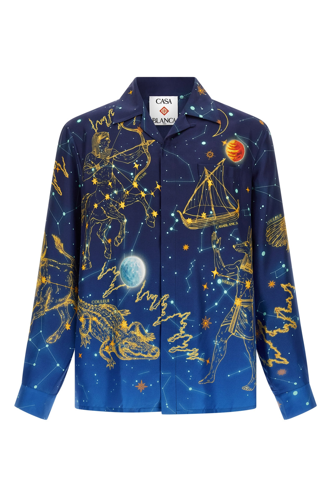 CASABLANCA L the casablanca astrology long-sleeved shirt