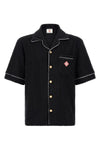 the casablanca towelling monogram short-sleeved shirt defines a leisurewear aest