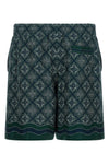 casablanca radiating monogram bermuda shorts