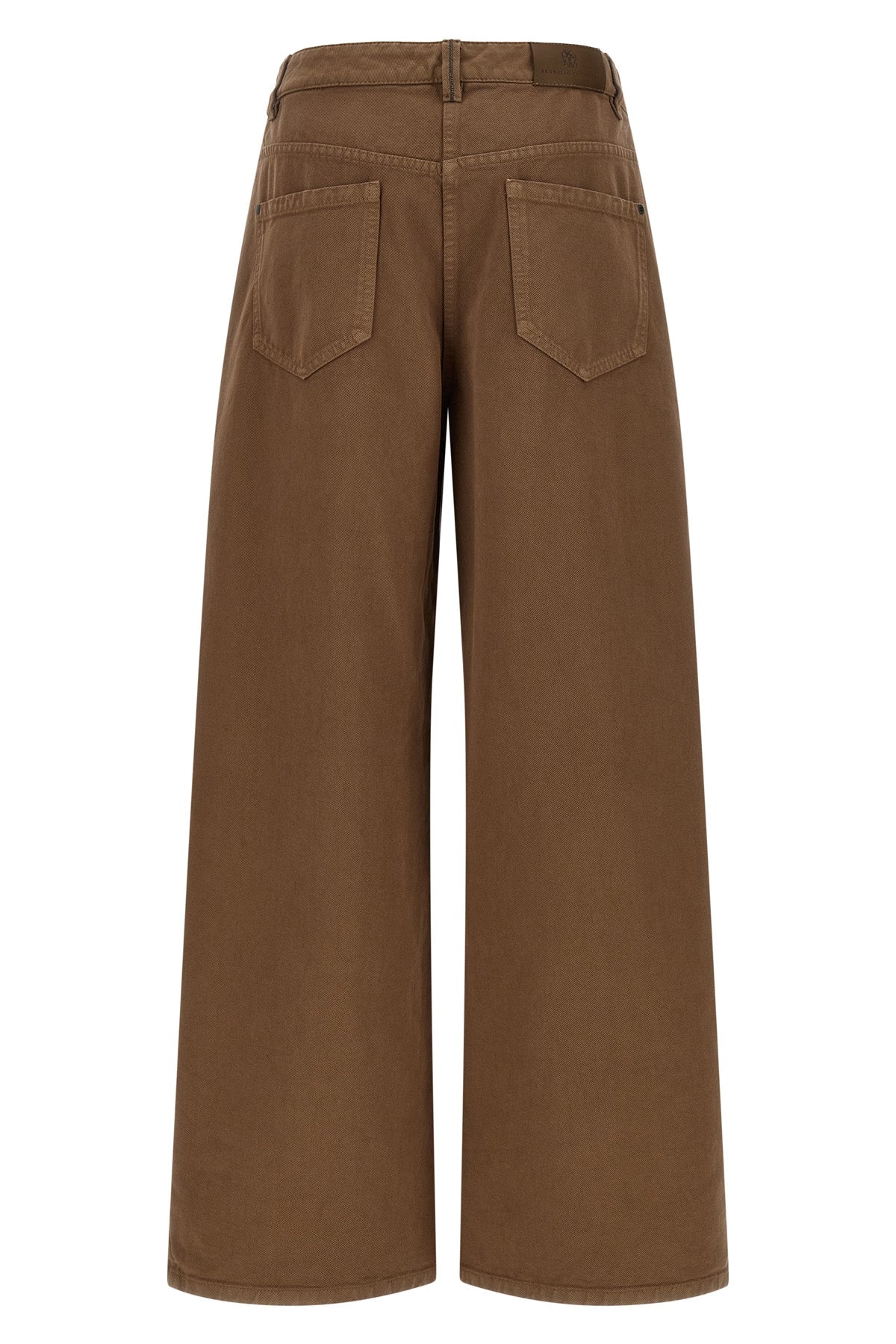 brunello cucinelli trousers redefine the concept of casualwear through a wide-le