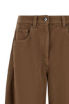 brunello cucinelli trousers redefine the concept of casualwear through a wide-le
