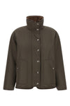 the brunello cucinelli reversible jacket in pure fuzzy lamb shearling stands o