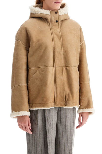 reversible shearling jacket