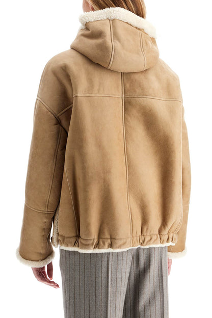 reversible shearling jacket