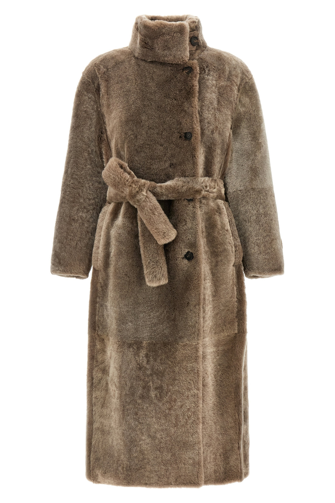BRUNELLO CUCINELLI 38 the brunello cucinelli coat redefines the codes of winter outerwear through meti
