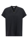 stretch mélange cotton t-shirt