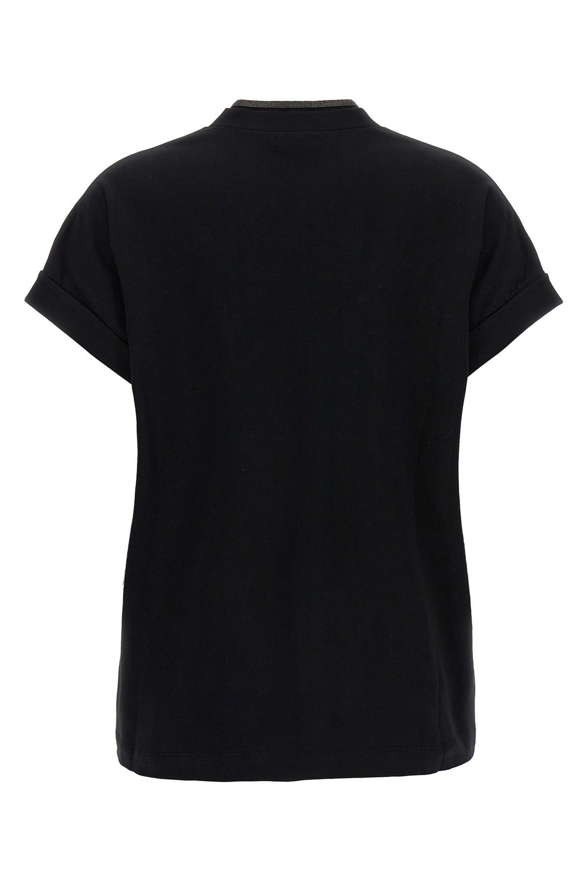 v-neck t-shirt in cotton