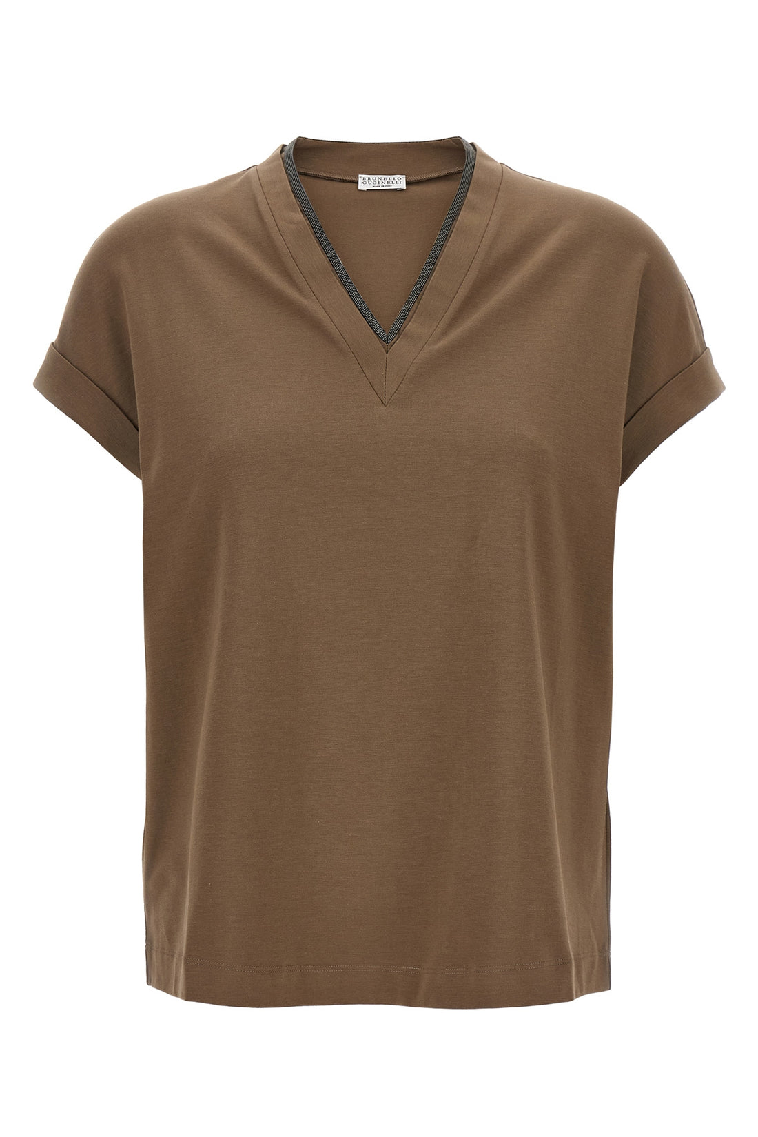 BRUNELLO CUCINELLI L stretch cotton t-shirt