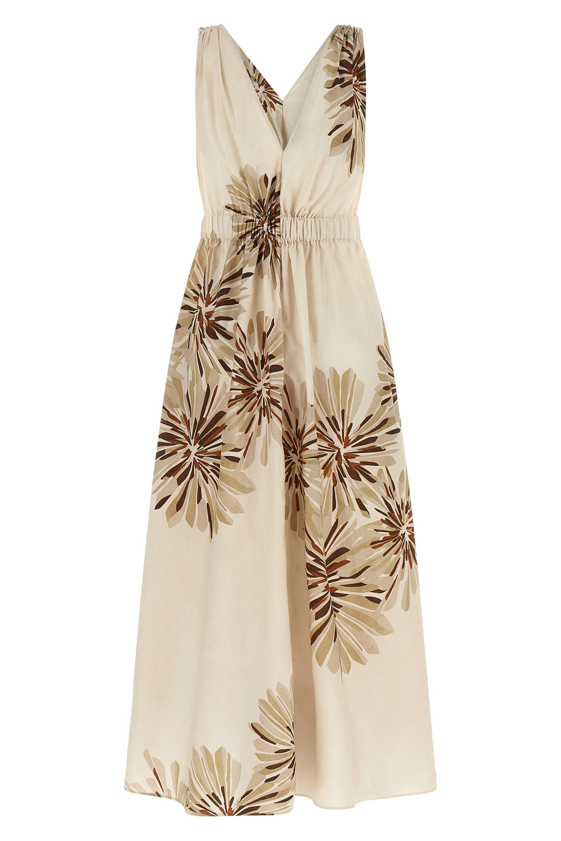 BRUNELLO CUCINELLI L the brunello cucinelli midi dress in pure cotton poplin reinterprets everyday el