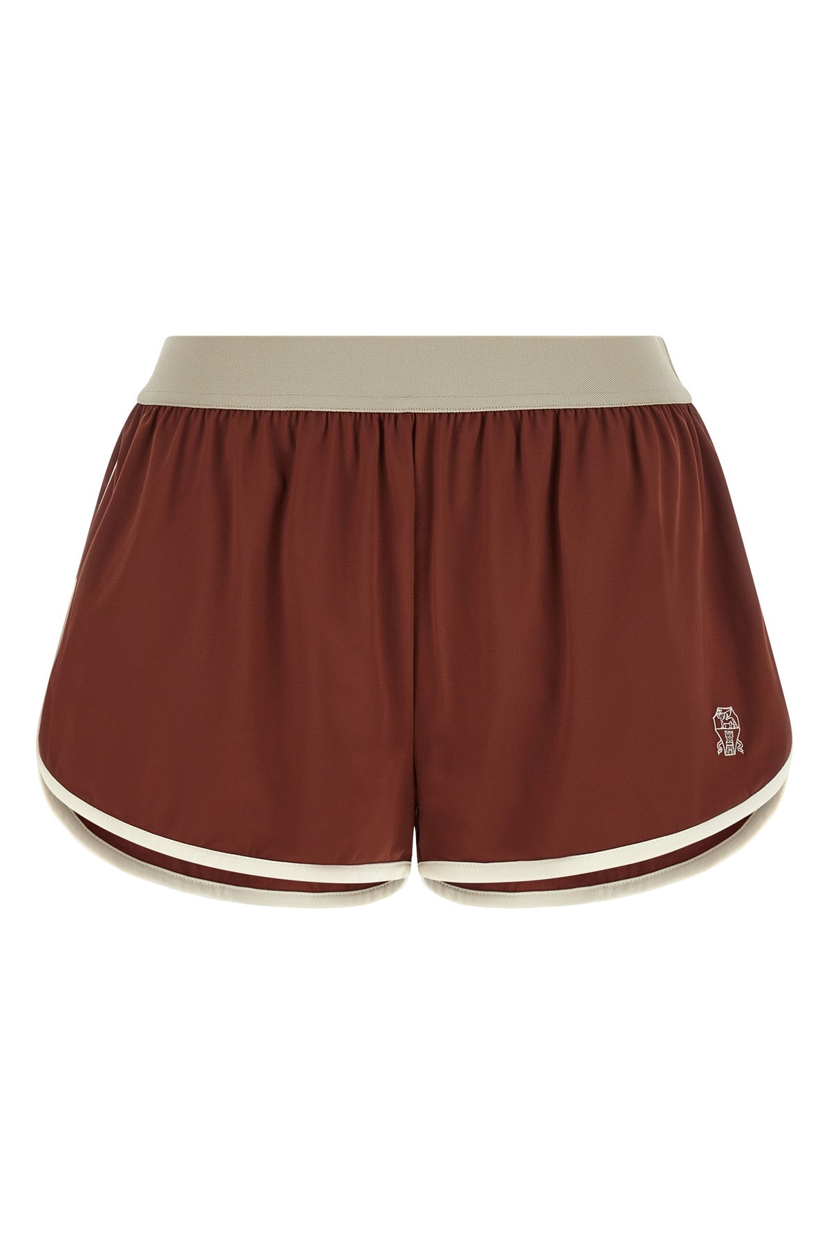 brunello cucinelli shorts base their design on a sporty and refined aesthetic