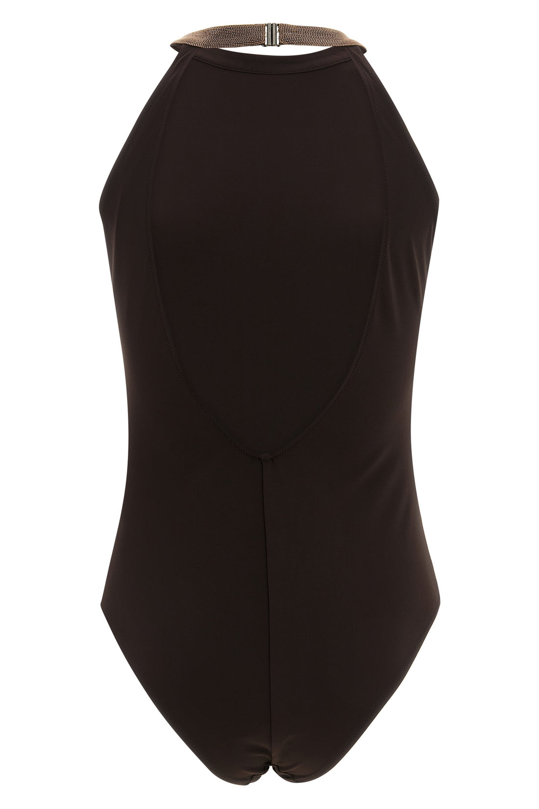 BRUNELLO CUCINELLI 38 one-piece swimsuit in techno jersey