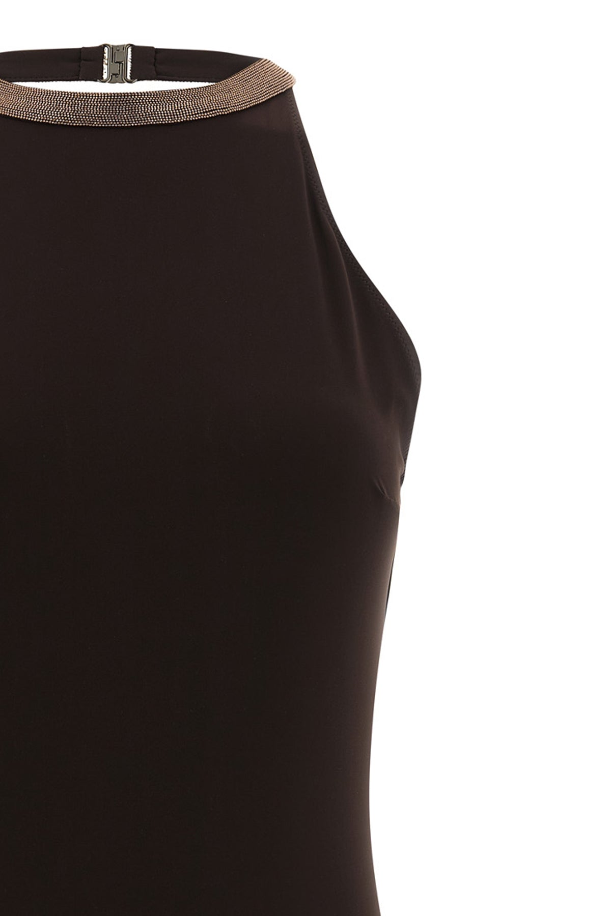 one-piece swimsuit in techno jersey