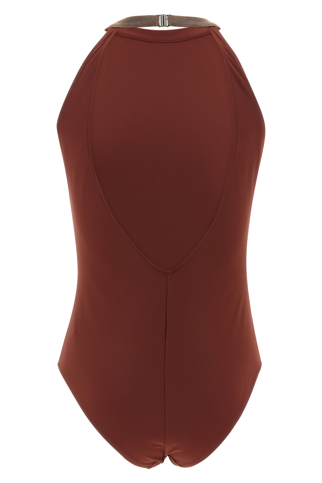 BRUNELLO CUCINELLI 38 one-piece swimsuit in techno jersey