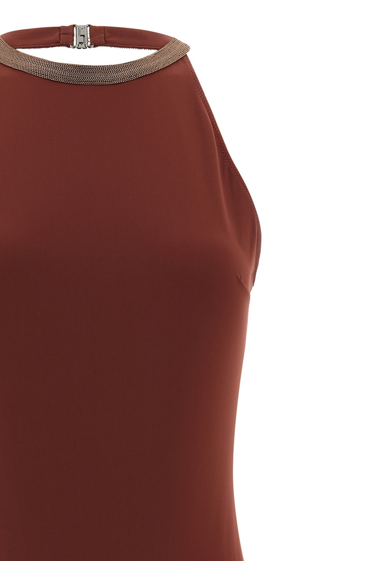 one-piece swimsuit in techno jersey