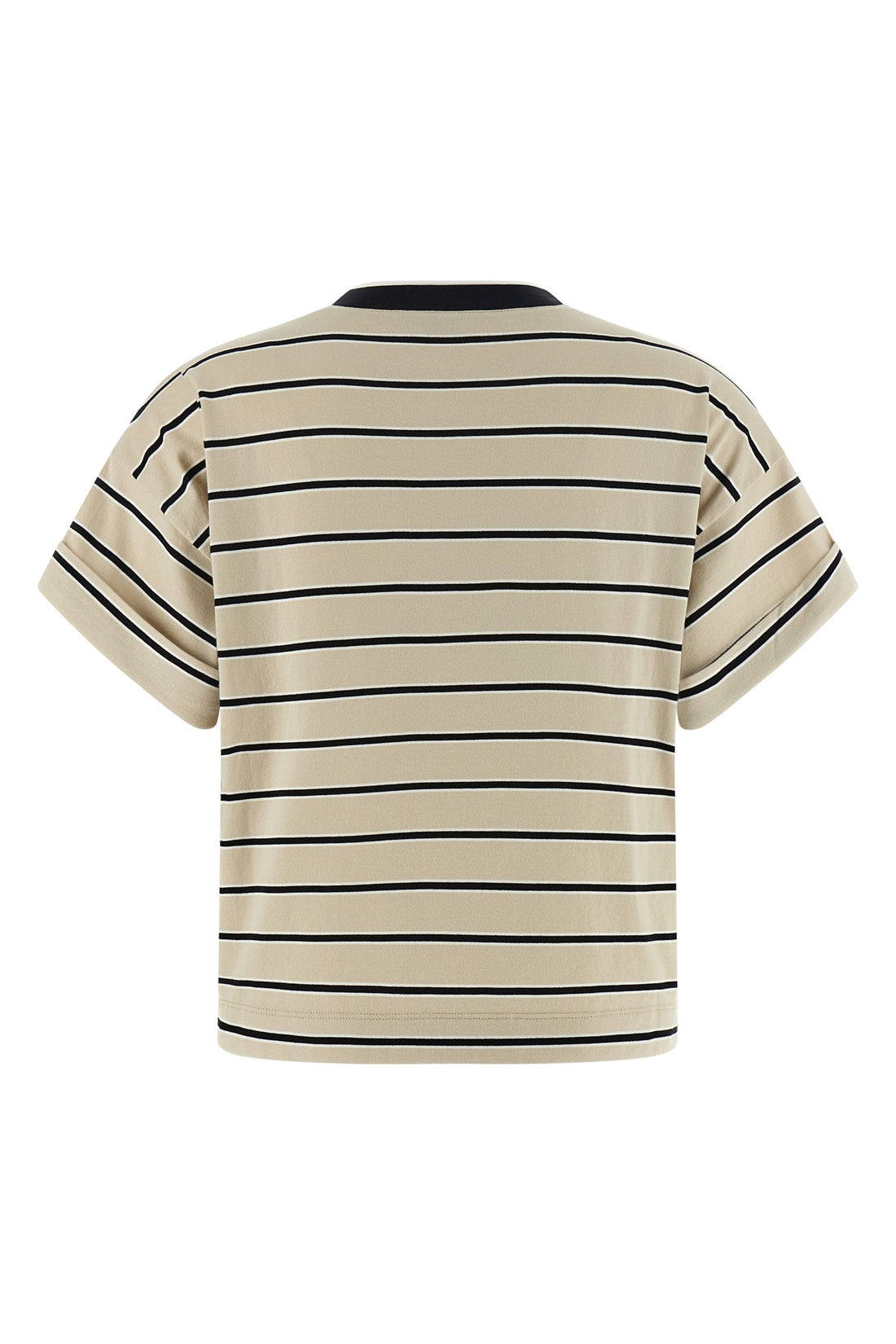BRUNELLO CUCINELLI XS striped cotton jersey t-shirt