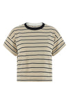 striped cotton jersey t-shirt