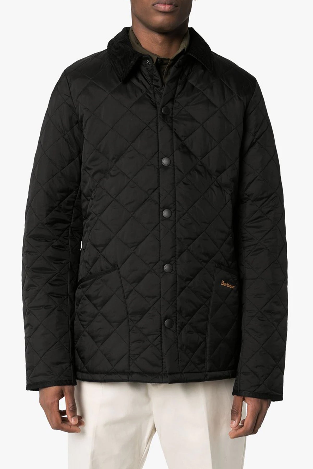 heritage liddesdale quilted nylon jacket
