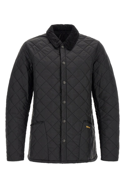 heritage liddesdale quilted nylon jacket