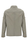 unlined water-repellent techno cotton light canvas jacket