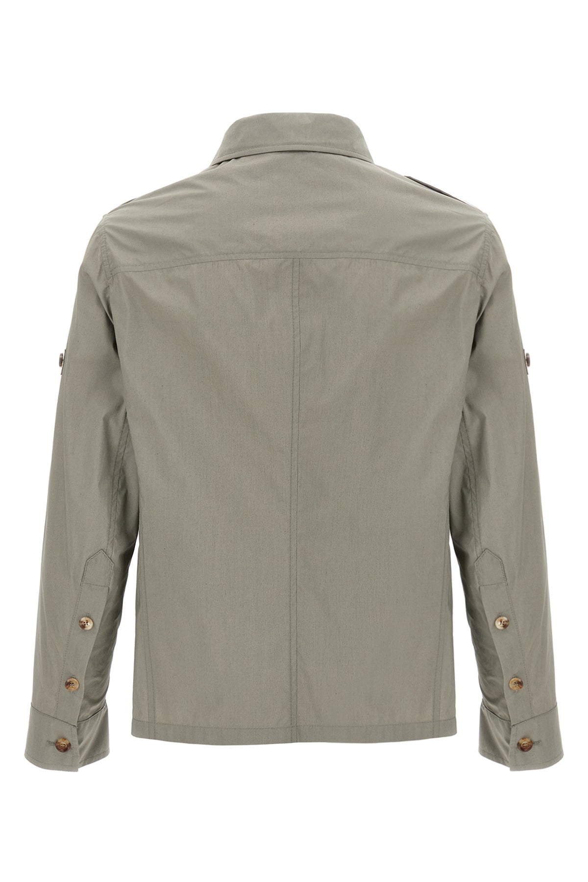 unlined water-repellent techno cotton light canvas jacket