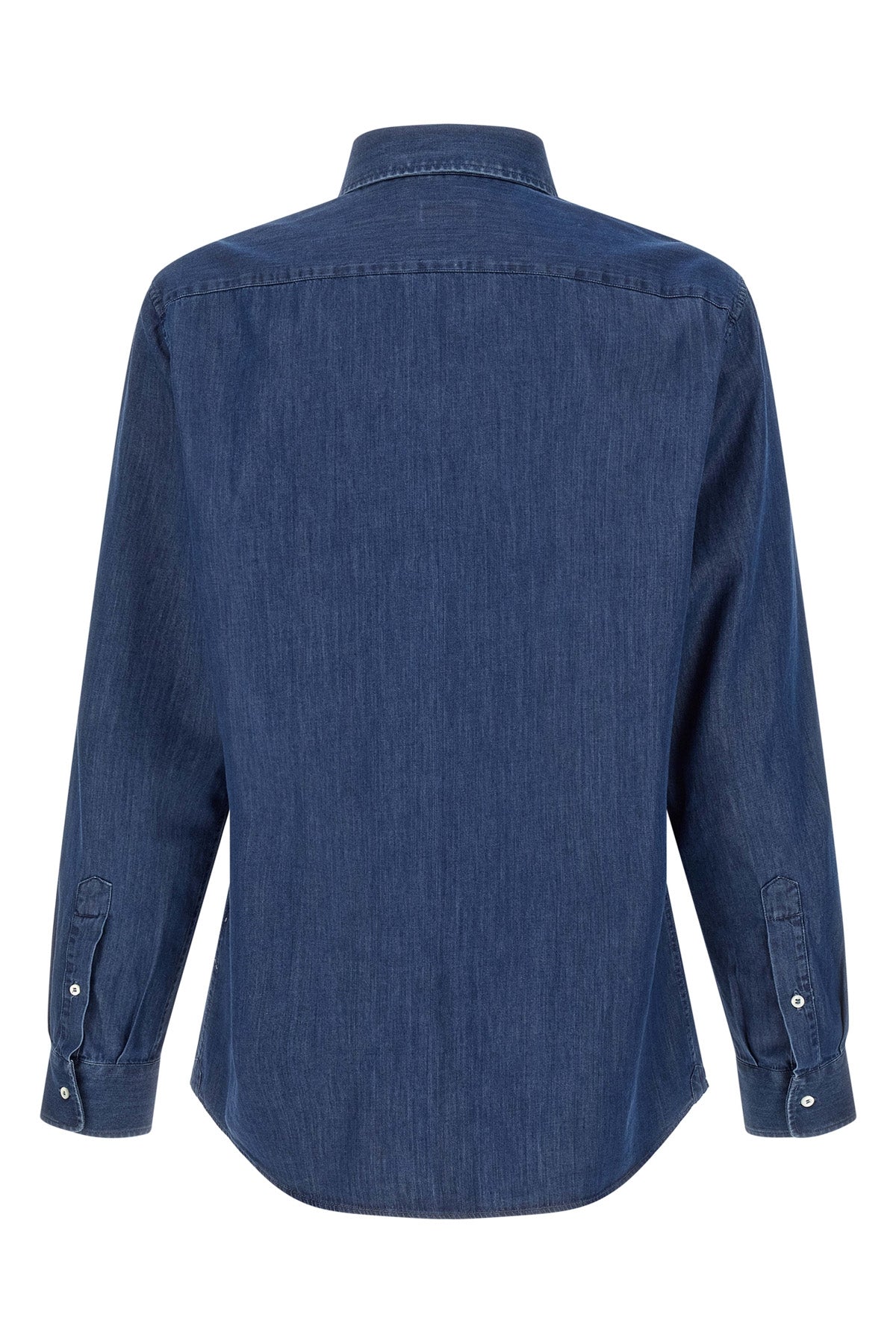 brunello cucinellis lightweight denim shirt
