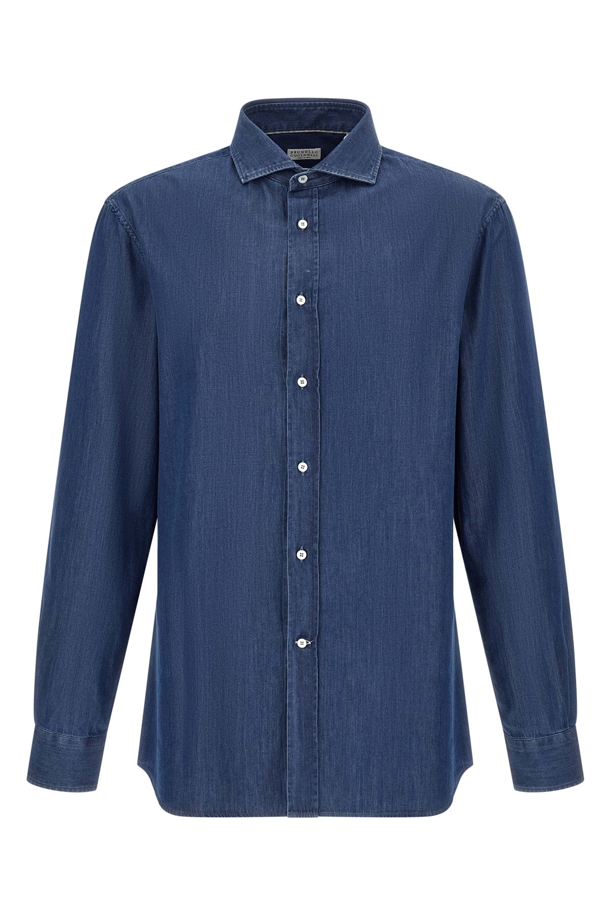 brunello cucinellis lightweight denim shirt