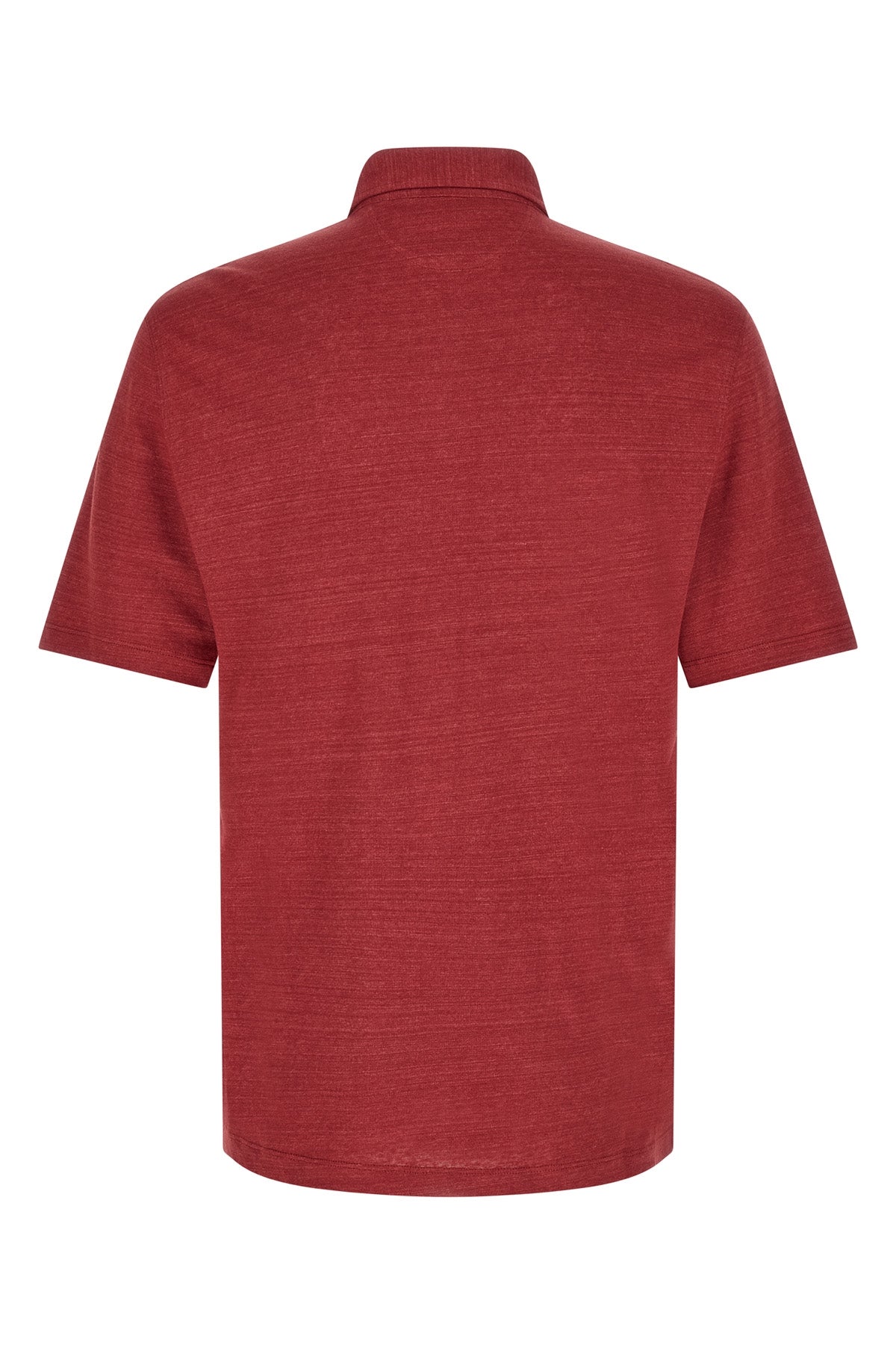 the brunello cucinelli linen and cotton polo shirt
