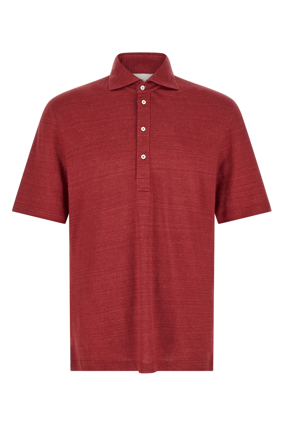 BRUNELLO CUCINELLI M the brunello cucinelli linen and cotton polo shirt
